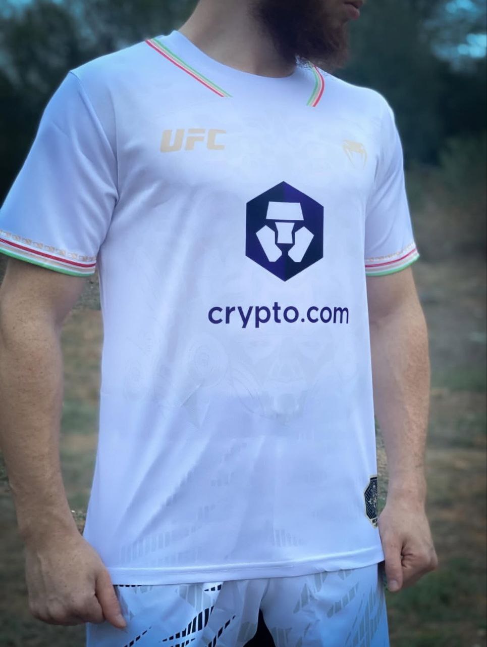 UFC Venum Rashguard White